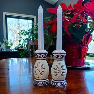 Temptations old world battery operated candles